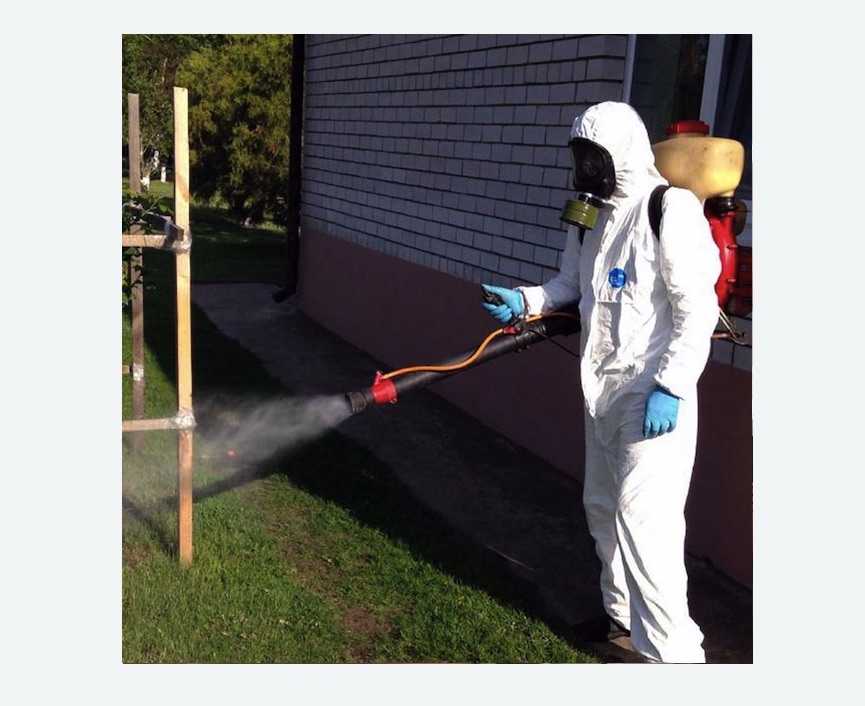 травля клещей на участке в Сухиничах